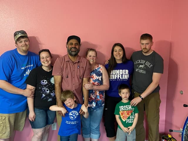 Melissa & Tyler extended family