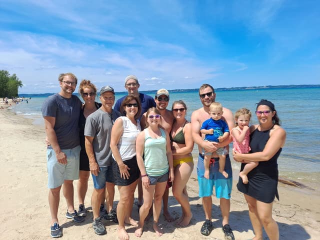 Evan & Rachel extended family