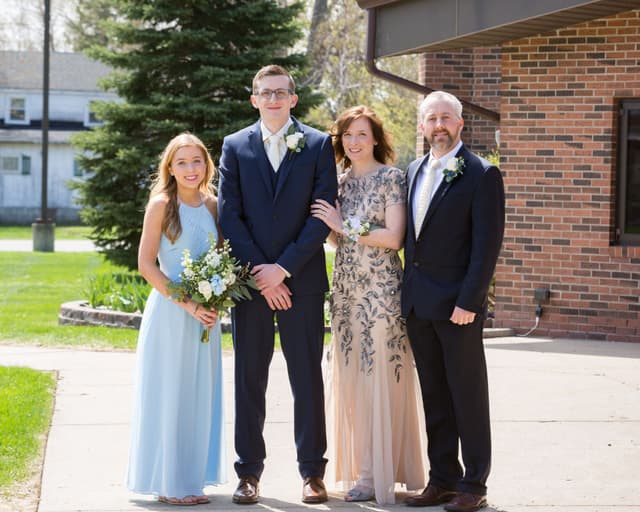 Evan & Rachel extended family