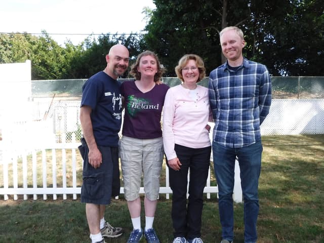 Mike & Kelly extended family