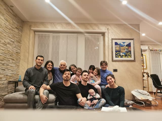 Allie & Mark extended family