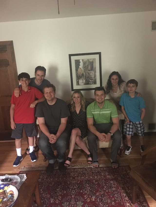 Liz & Brett extended family