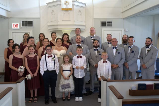 Brittany & Salvatore extended family