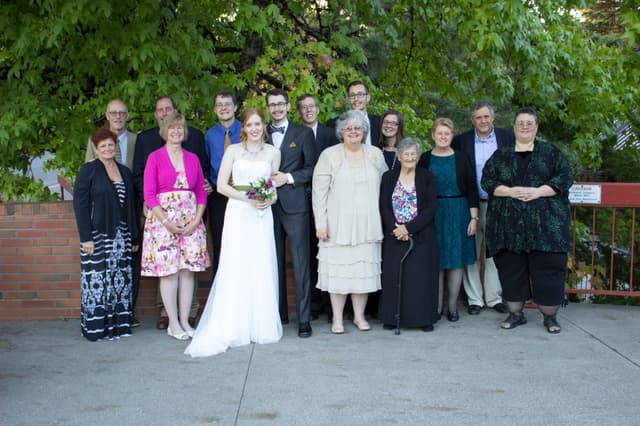 Caitlin & Kevin extended family