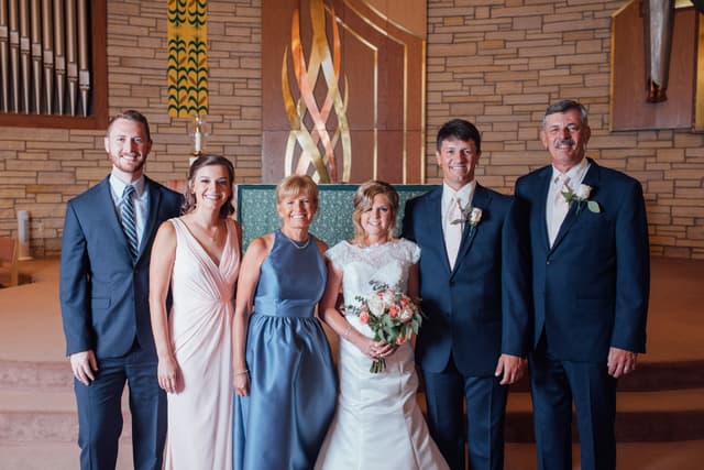 Sarah & Matt extended family