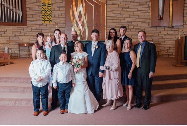 Sarah & Matt extended family