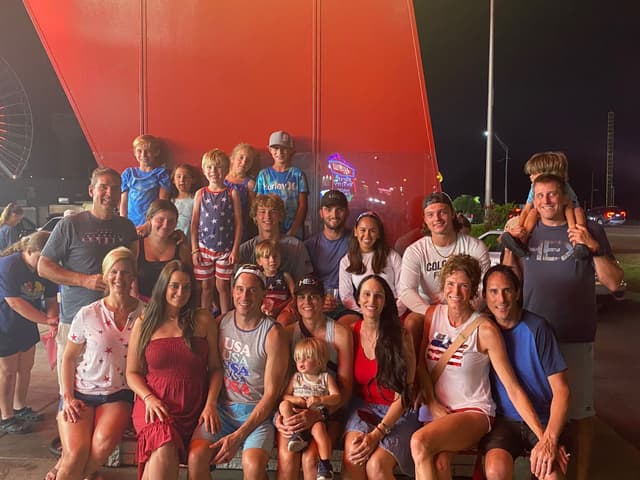 Allison & Andy extended family