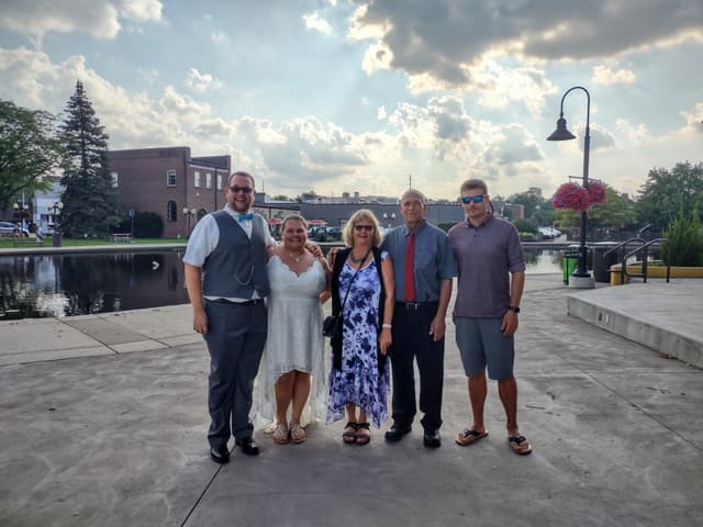 Paul & Becca extended family