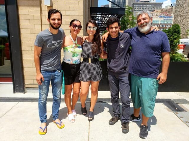 Andrew & Maria extended family