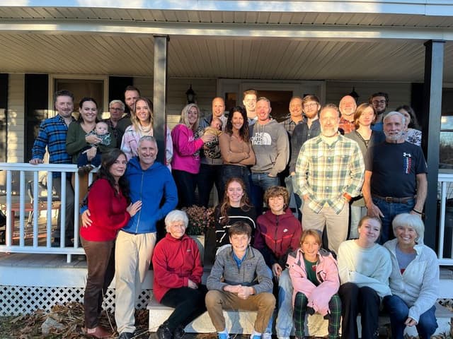 James & Angela extended family