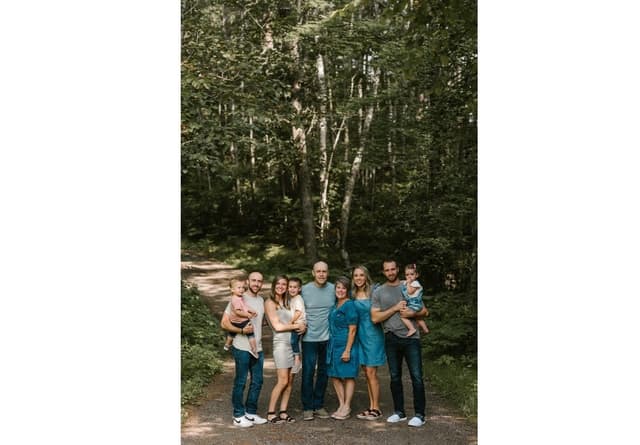 James & Angela extended family