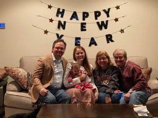 Autumn & David extended family