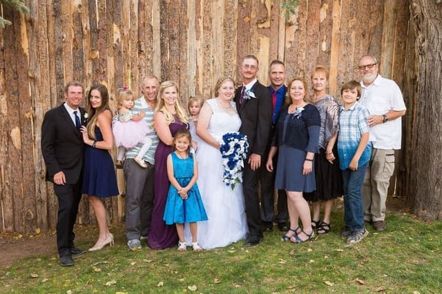 Amanda & Andrew extended family