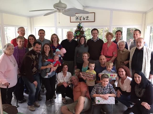 Jason & Caroline extended family