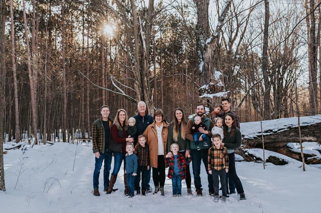 Holly & Zak extended family