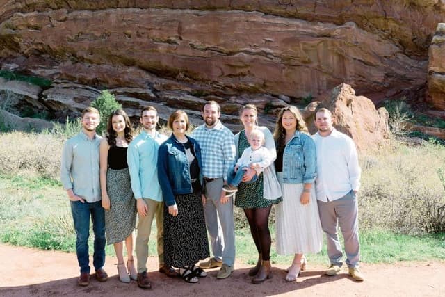 Holly & Zak extended family