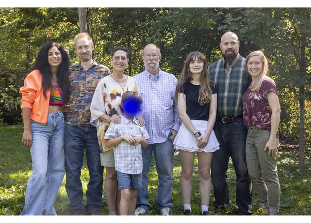 Tina & Jay extended family