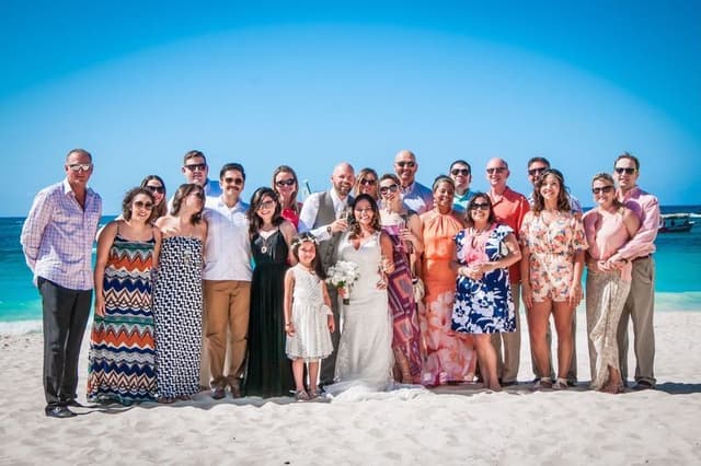 Samantha & Brant extended family