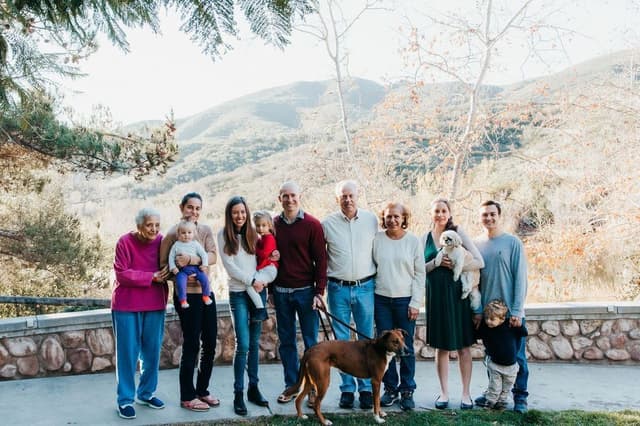 Philip & Michelle extended family