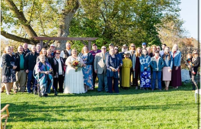 Brittany & Nik extended family