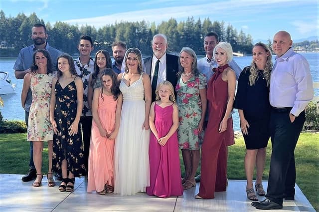 Mike & Meesha extended family