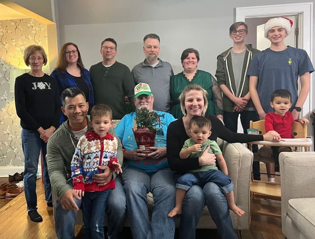 Dawn & Zach extended family