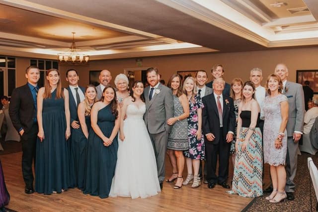 Lauren & Matt extended family