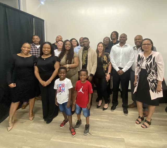 Michelle & Eric extended family