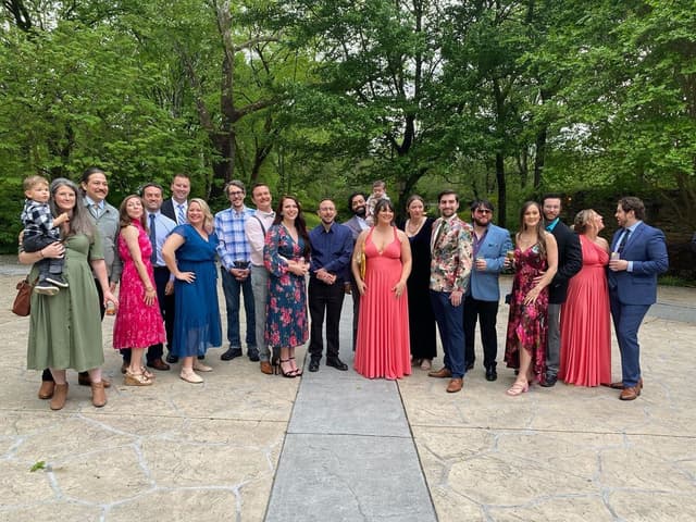 Erin & James extended family