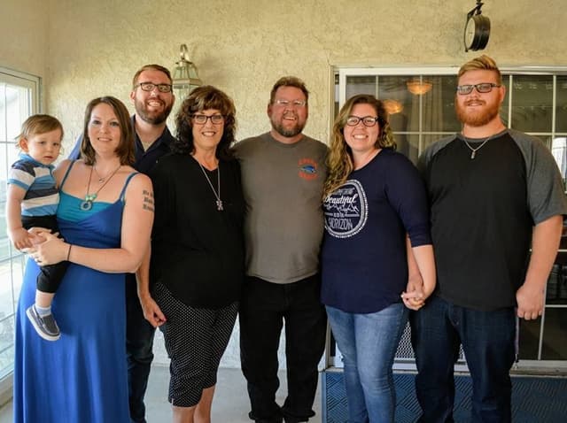 Virginia & Andrew extended family