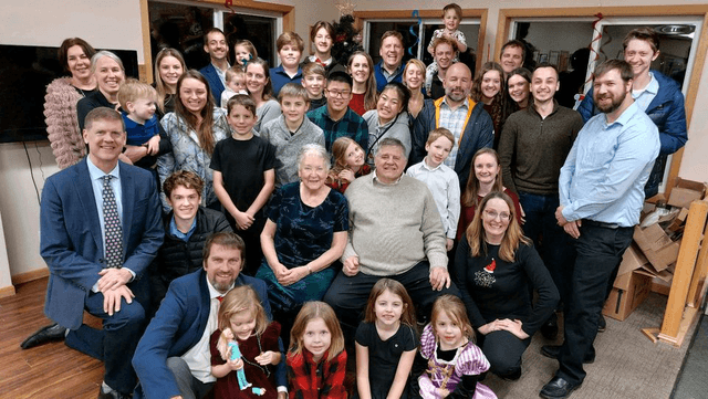 Becca & John extended family