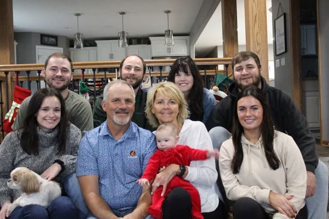 Tori & Brad extended family