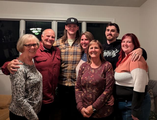 Rachelle & Chris extended family