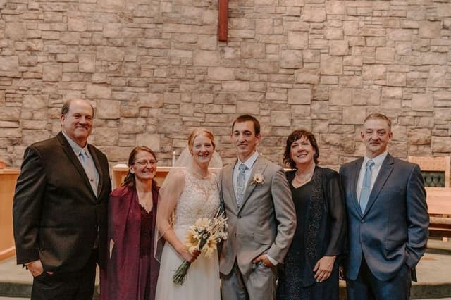 Brittany & Tony extended family