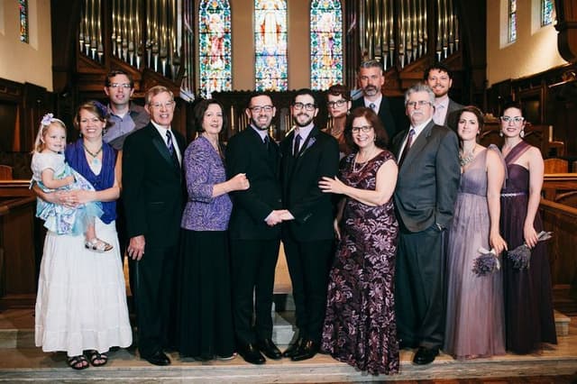 Jeff & Richard extended family