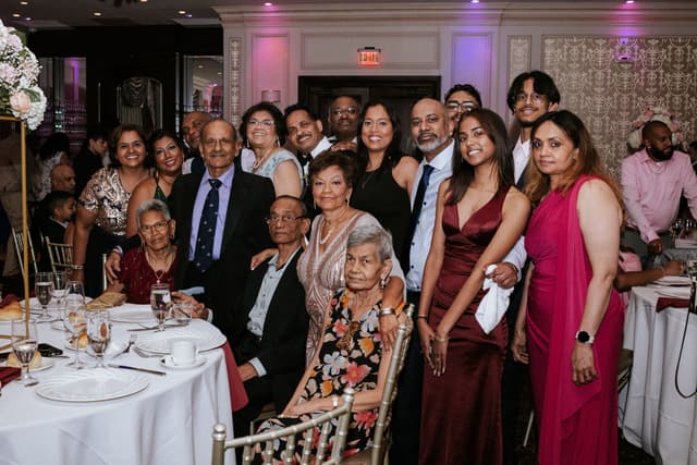 Karen & Miguel extended family