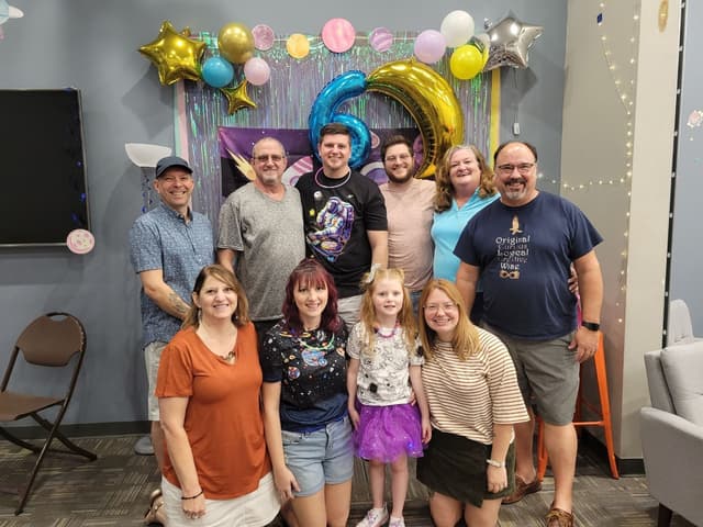 Jacob & Becca extended family