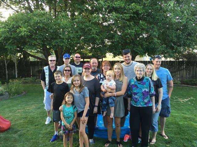 Brandon & Katie extended family