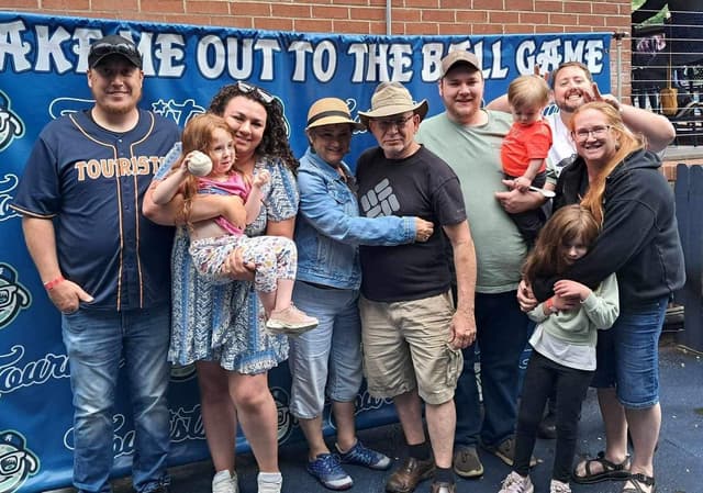 Meghan & Burt extended family