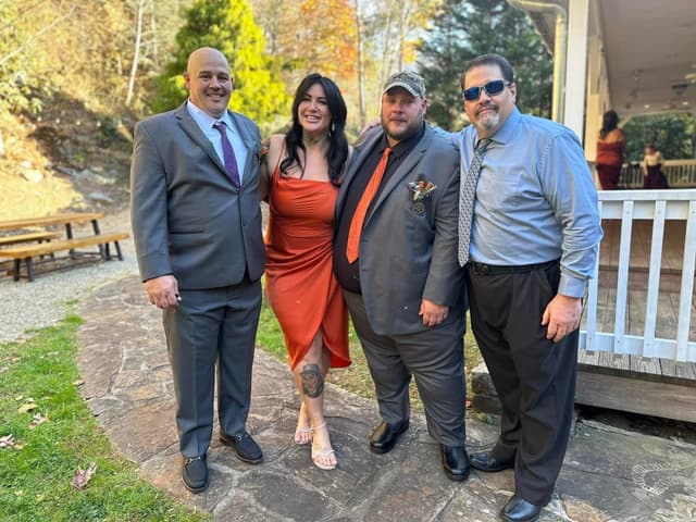 Meghan & Burt extended family