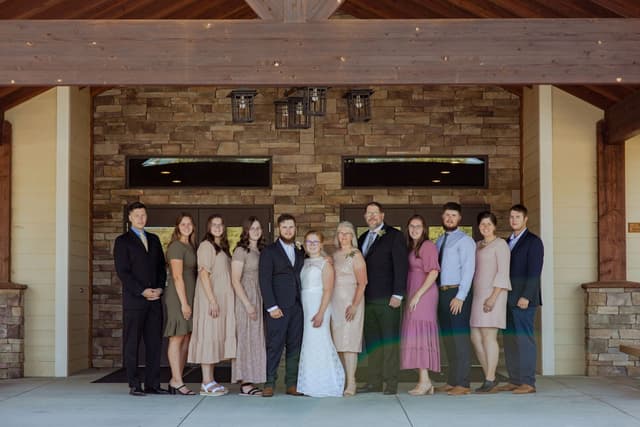 Denise & Andy extended family