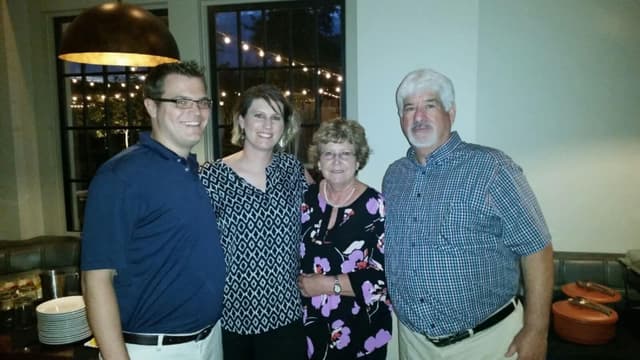 David & Kristen extended family