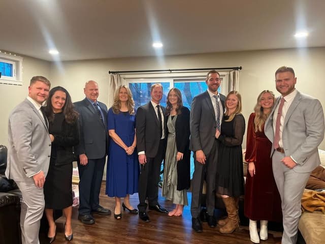 Daniel & Stacey extended family