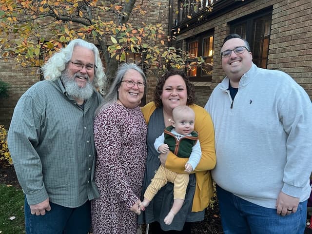 Ellen & Bryan extended family