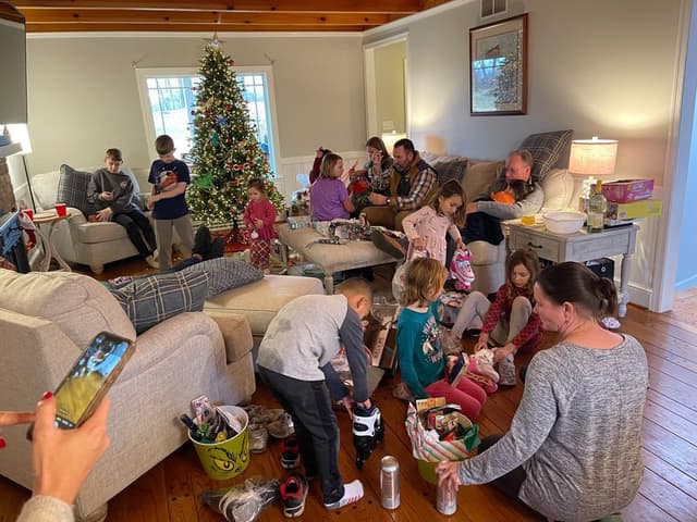 Mike & Becky extended family