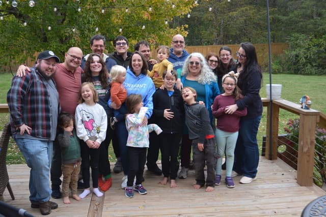 Bethan & Dustin extended family