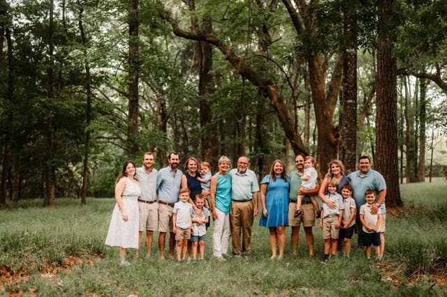 Hillary & Marcus extended family