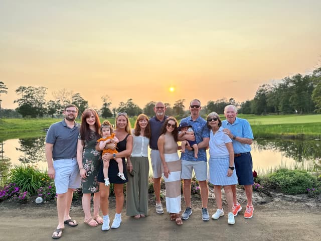 Laura & Robert extended family