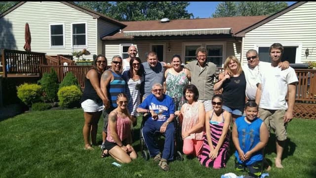 Kayla & Marcus extended family