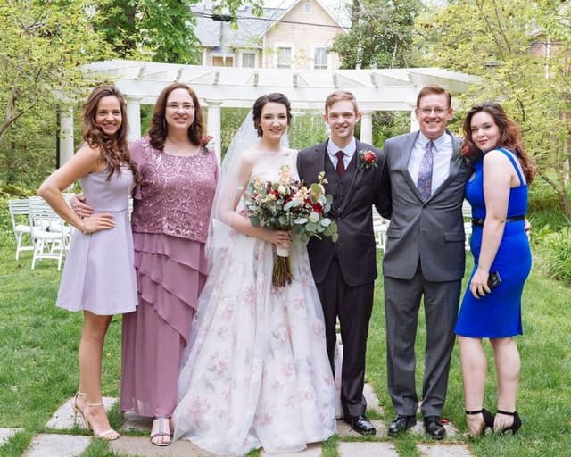 Mary & Josh extended family